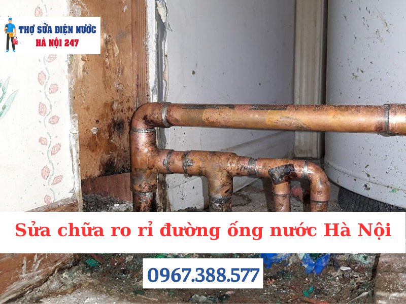 Sửa chữa rò rỉ đường ống nước Hà Nội